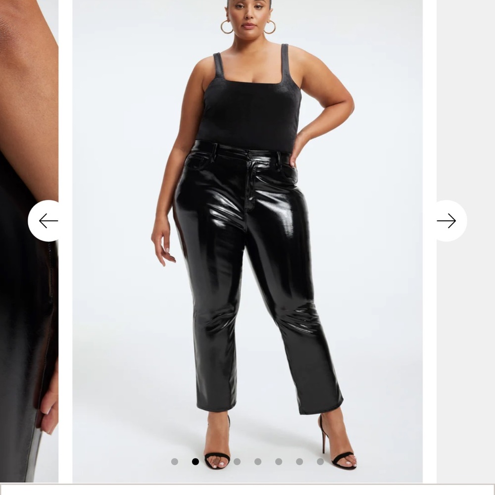 NEW Good american patent pants